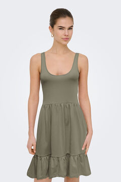 Only Vestido curto liso