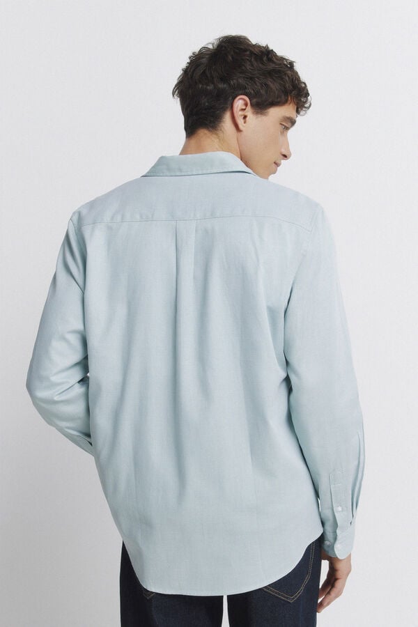 Springfield Dress shirt with easy-care structure green