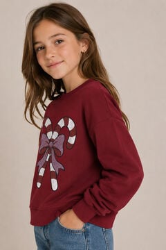 Name it Sweatshirt gola redonda natal&iacute;cia