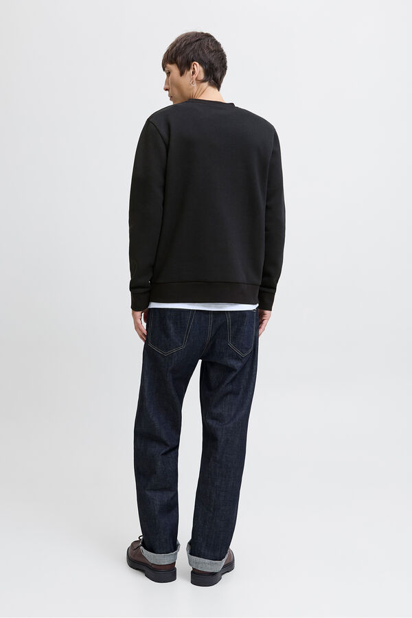 Jack & Jones Sudadera regular fit negro