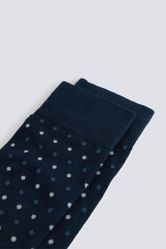Springfield Long micro-embroidered sock