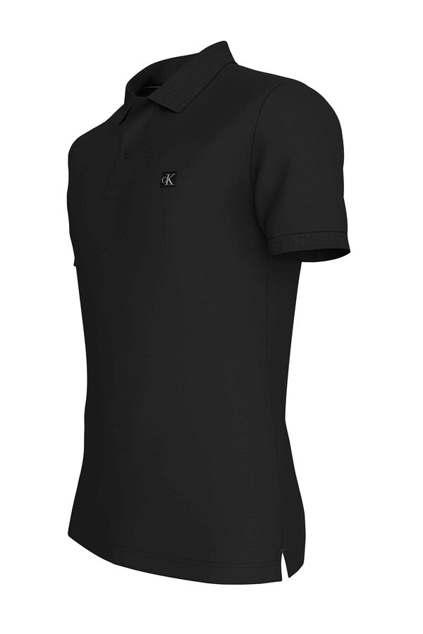 Springfield Men's short-sleeved polo shirt black