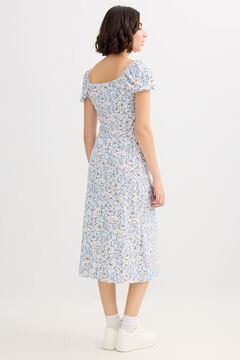 Inside Midi-Kleid mit &Ouml;ffnungen