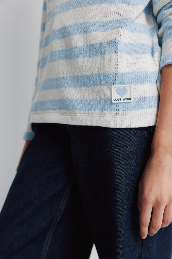 Springfield Striped T-shirt blue