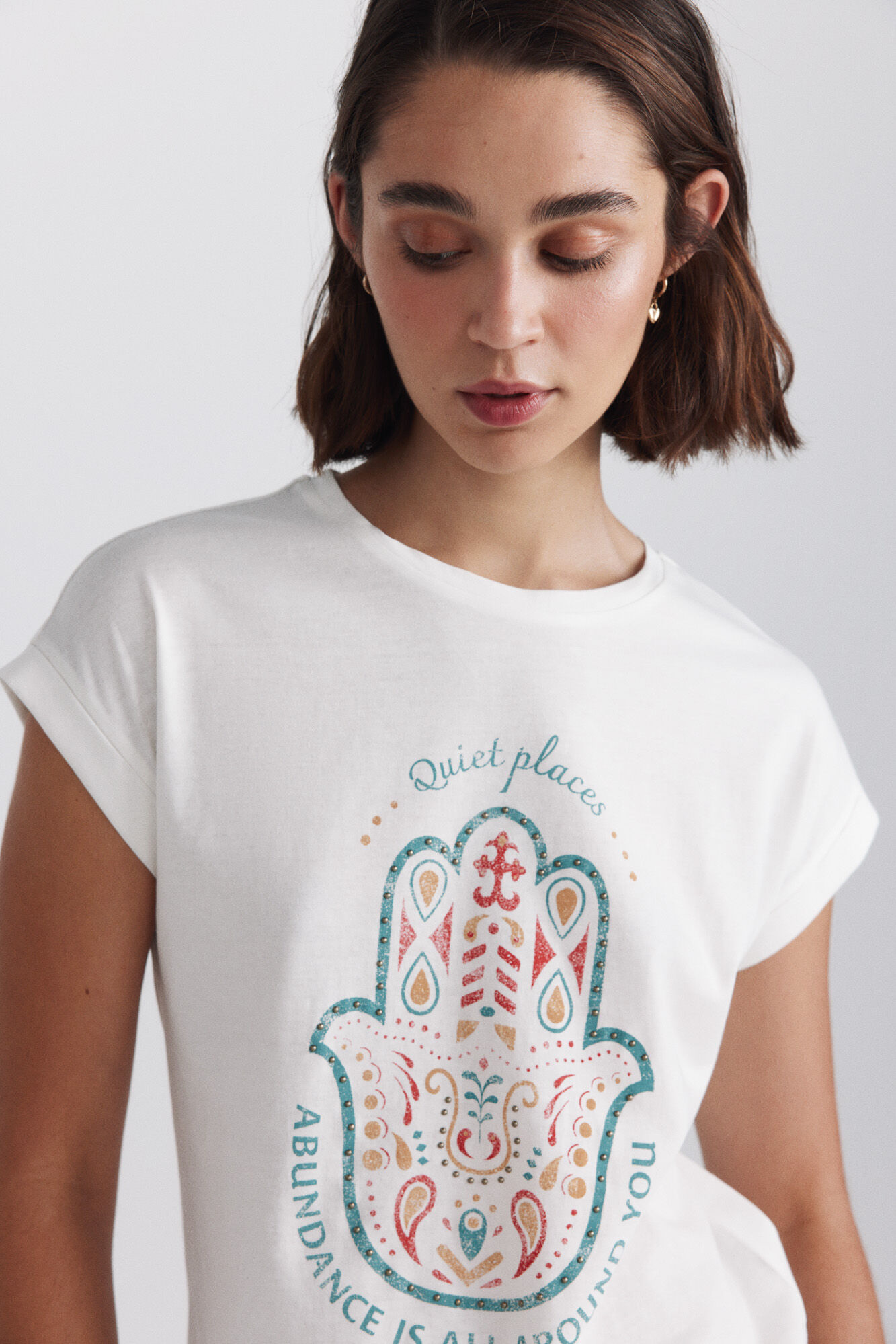 Springfield Cotton graphic T-shirt