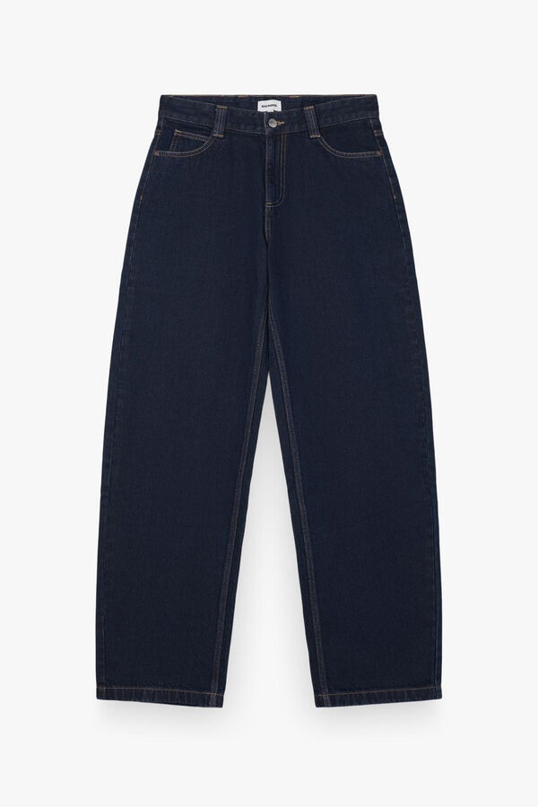 Balmohk Jeans barrel loose azul