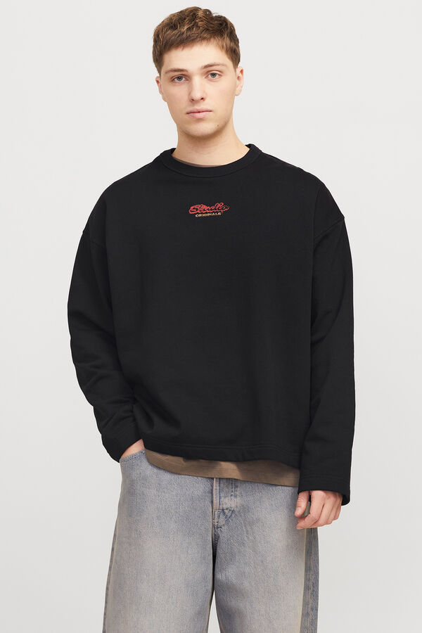 Jack & Jones Oversized sweatshirt black