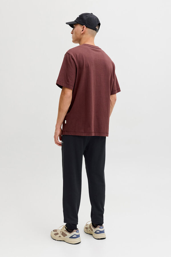 Jack & Jones Pantal&oacute;n de ch&aacute;ndal regular fit negro
