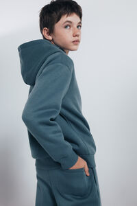Springfield Kids Sweatshirt com capuz aberto para menino