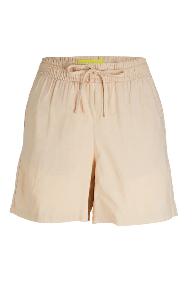 Springfield Linen shorts  brown