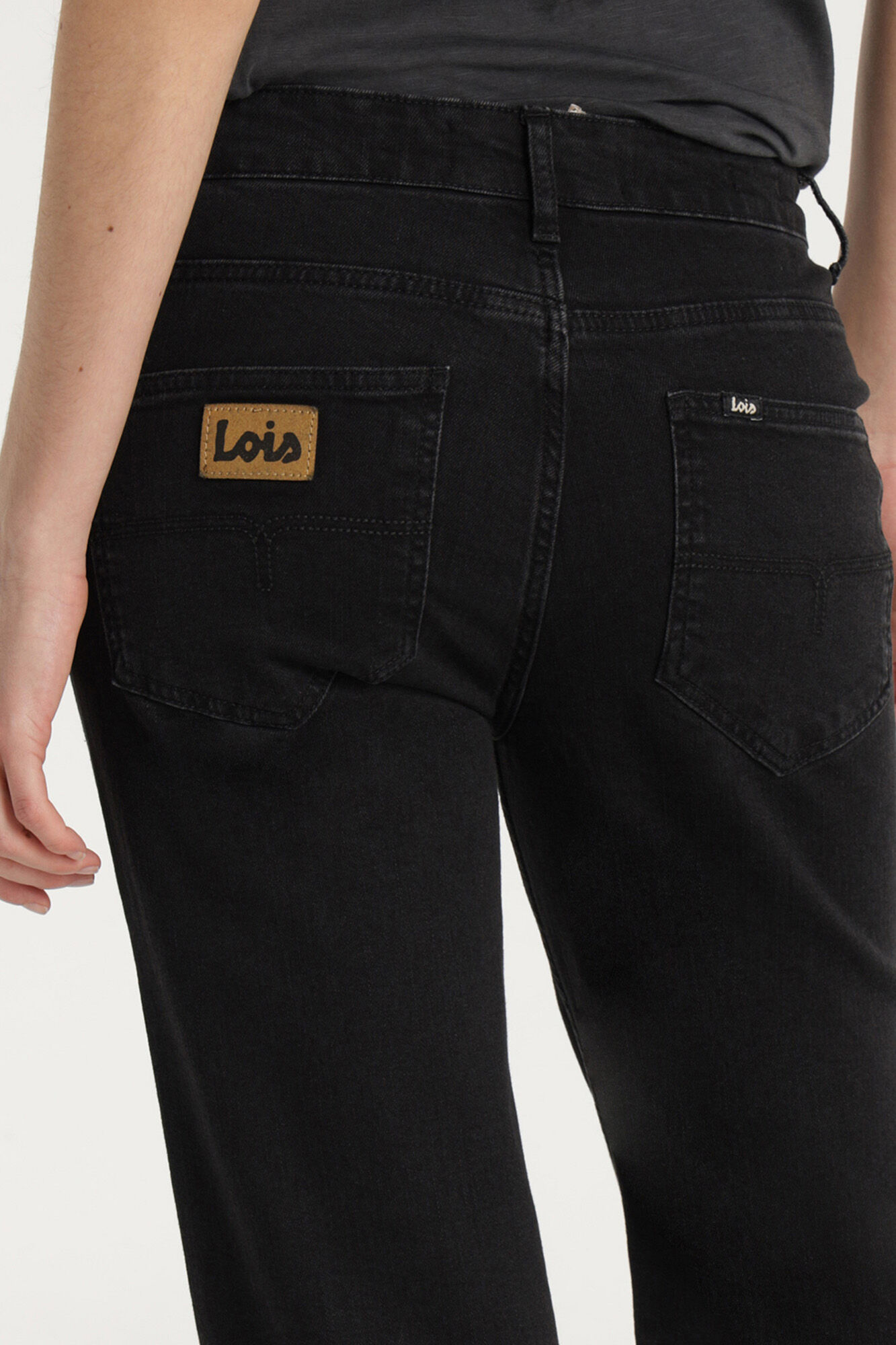 Lois  Jeans washed black