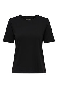 Only T-shirt lisa de manga curta