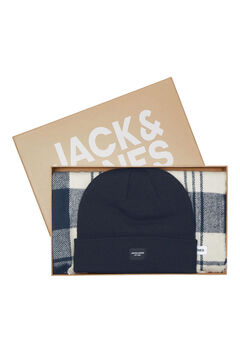 Springfield Hat and gloves gift box navy