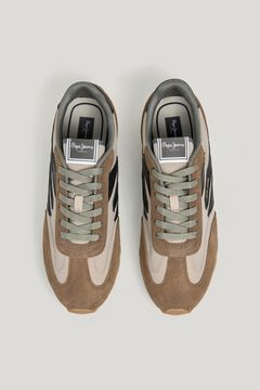 Pepe Jeans Sapatilhas retro multimaterial