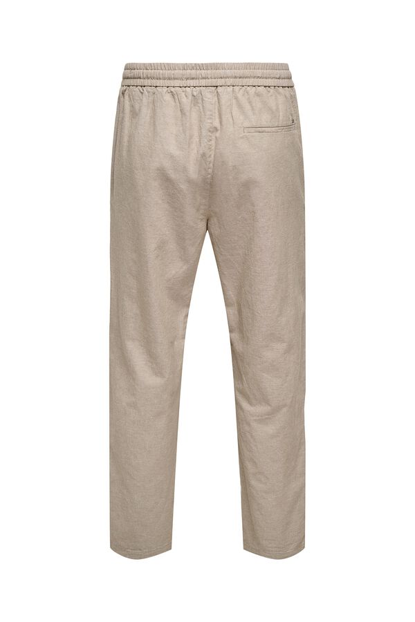 Only & Sons Linen trousers grey