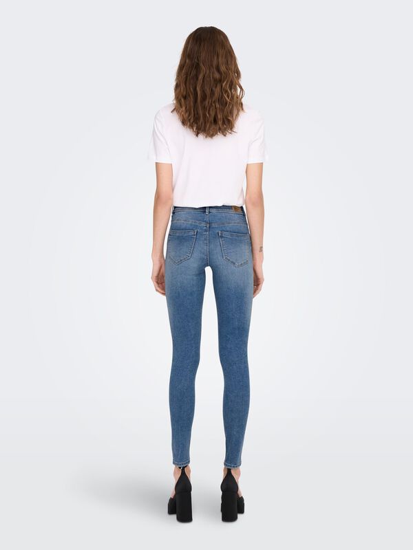Springfield Skinny jeans bleuté
