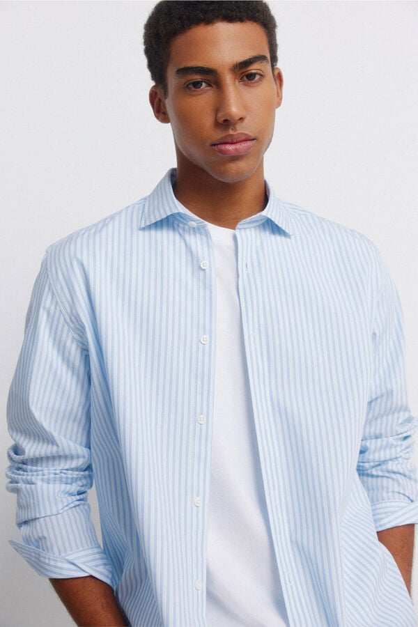 Springfield Poplin shirt green