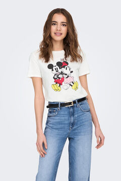 Springfield Mickey egeres póló fehér