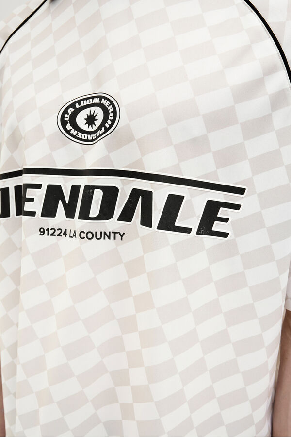 Jack & Jones Polo deportivo loose fit blanco