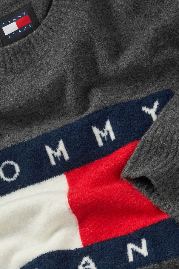 Tommy Jeans Jersey de hombre Tommy Jeans gris