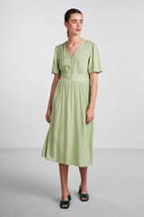 Pieces Vestido largo de mujer. verde