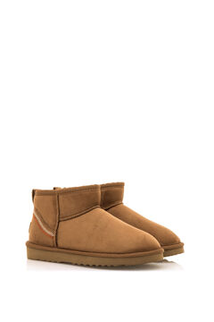 MTNG Botins de pelo com sola plana
