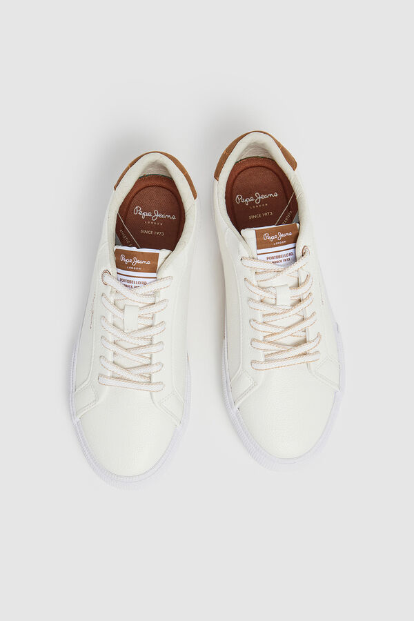 Springfield Classic lace-up trainers white