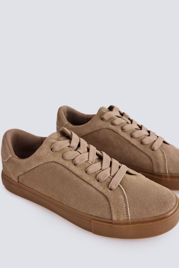 Springfield Leather sneaker brown