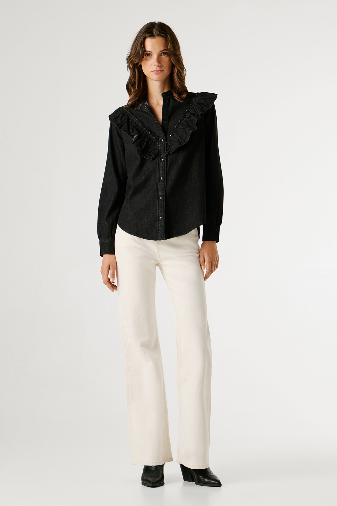 Pepe Jeans Camisa vaquera manga larga