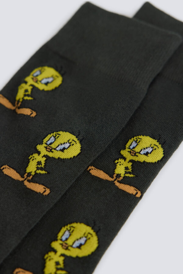 Springfield Looney Tunes Tweety long sock printed