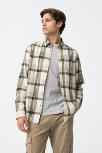 Tiffosi Camisa xadrez de algodão