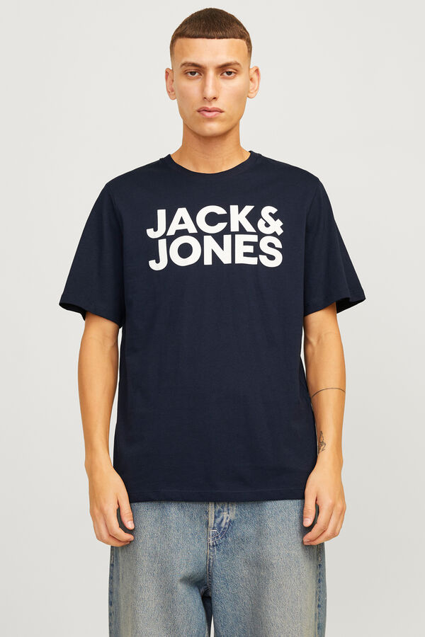 Jack & Jones Logo T-shirt pack white