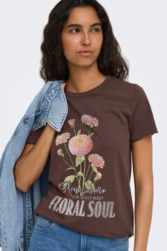 Only Printed short-sleeved T-shirt