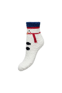 Springfield Christmas socks white