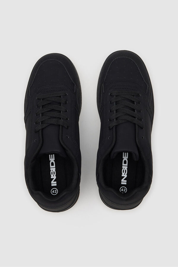 Inside Deportiva Casual Combinada negro