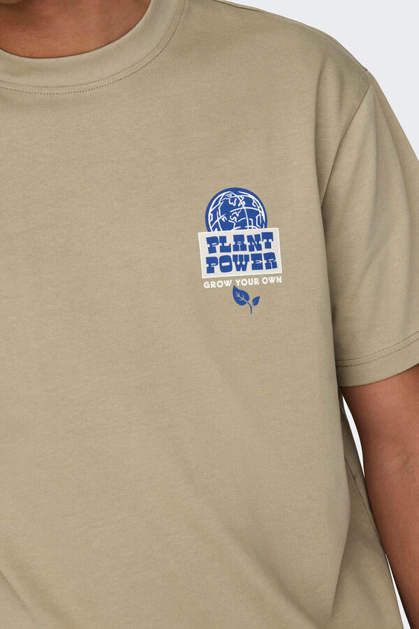 Springfield T-Shirt Plant Power braun