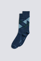 Springfield Diamond socks green