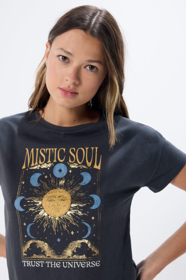 Springfield Camiseta "Mistic soul" marengo