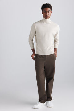 Springfield Basic-Pullover mit Rollkragen