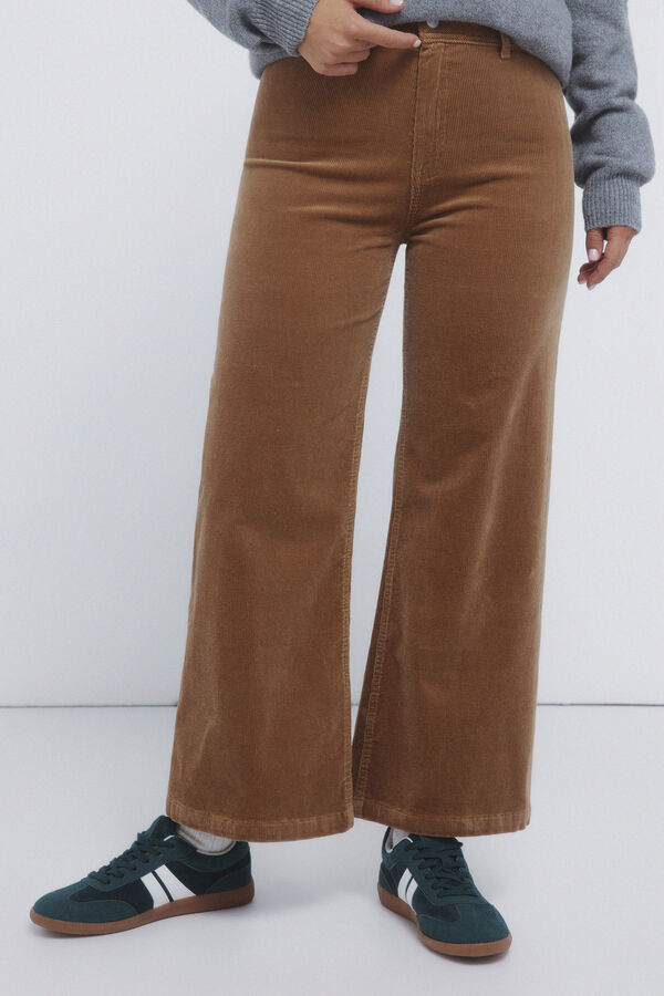 Springfield Corduroy sailor trousers nude