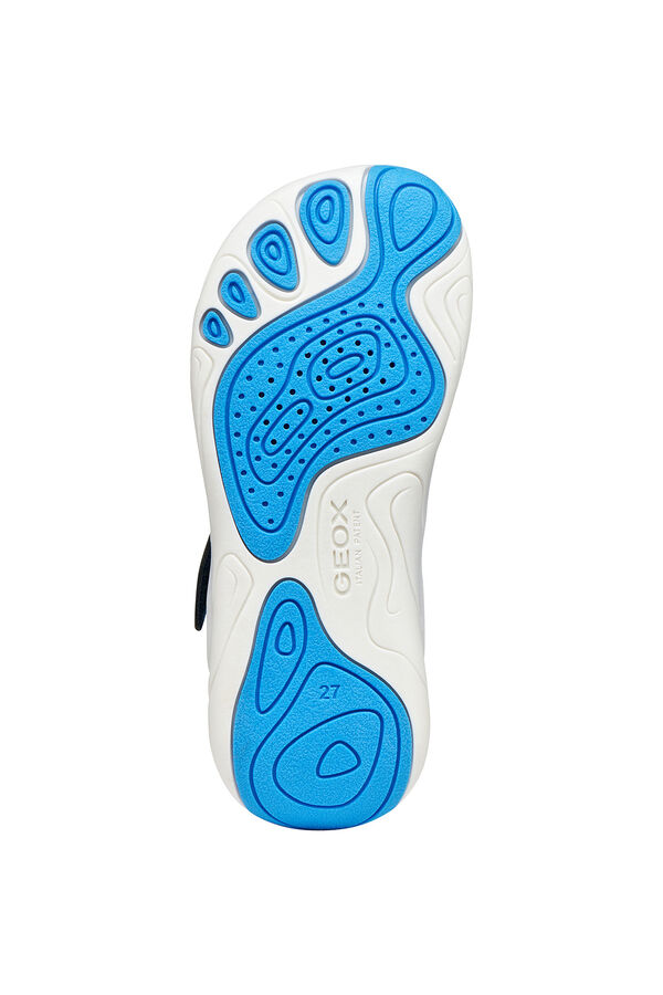 Geox T&ecirc;nis esportivos respir&aacute;veis azul