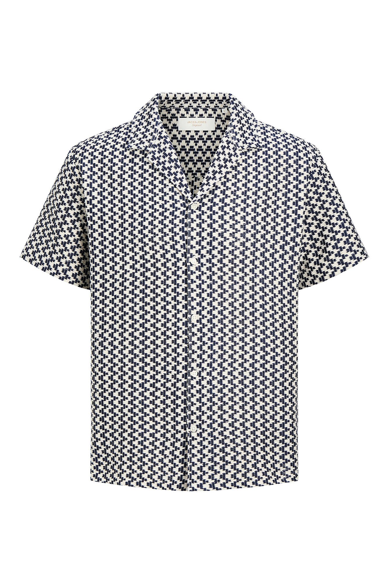 Jack & Jones Camisa resort manga corta crochet