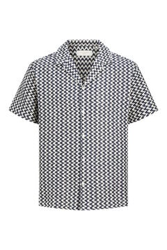Jack & Jones Camisa resort manga corta crochet