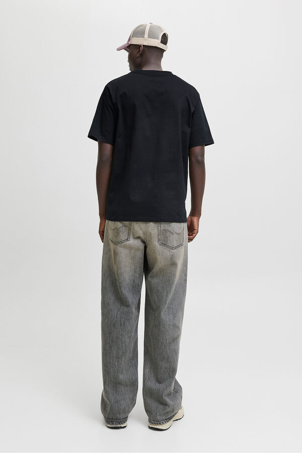 Jack & Jones Regular fit T-shirt Crna