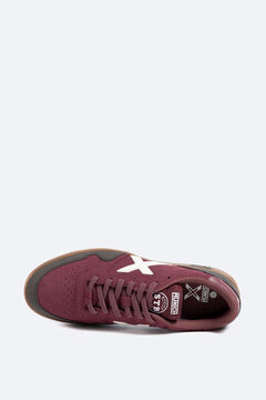 Springfield Munich sneakers with light rubber sole. red