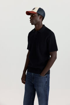 Springfield Vertical structure polo shirt
