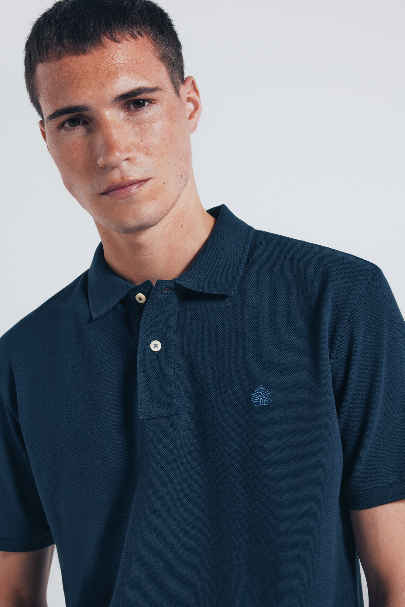 Springfield Essential regular fit piqu&eacute; polo shirt