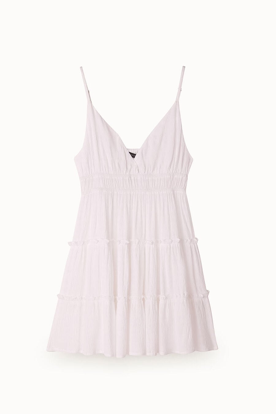 Vestido mini rústico