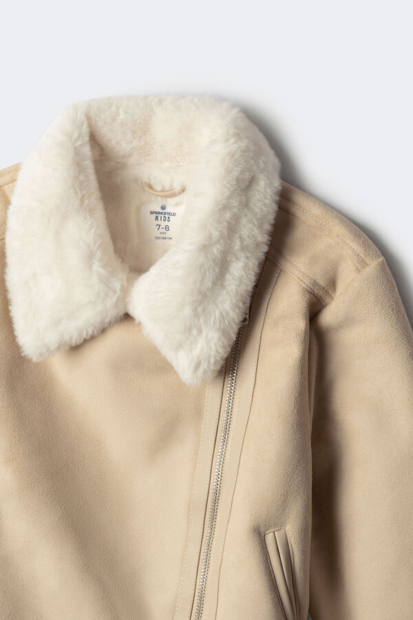 Springfield Kids Dvostrana devojčica jakna Print