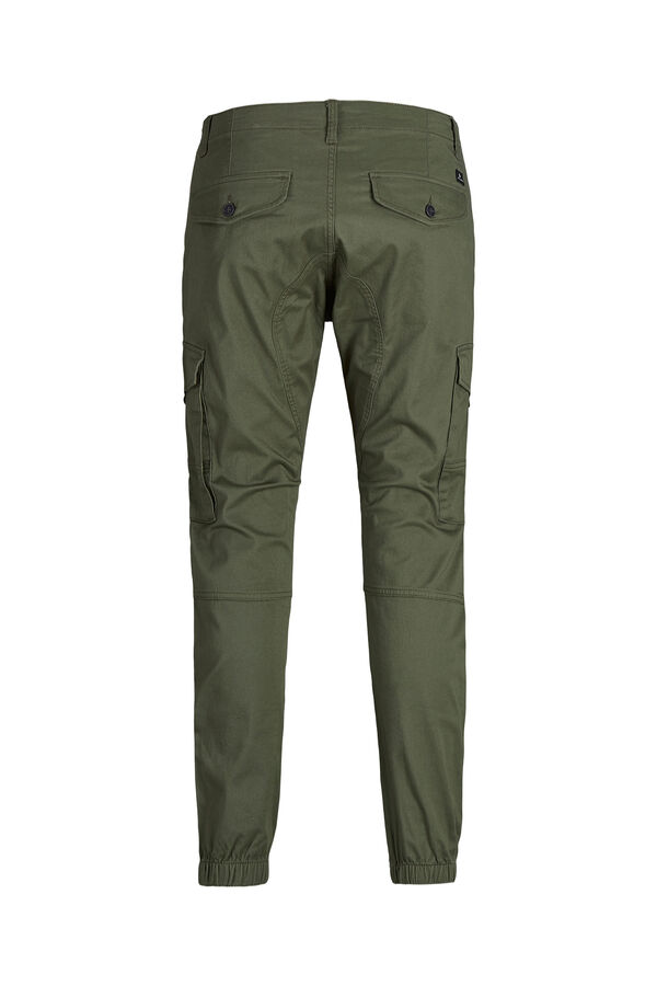 Jack & Jones Cal&ccedil;as cargo slim fit verde